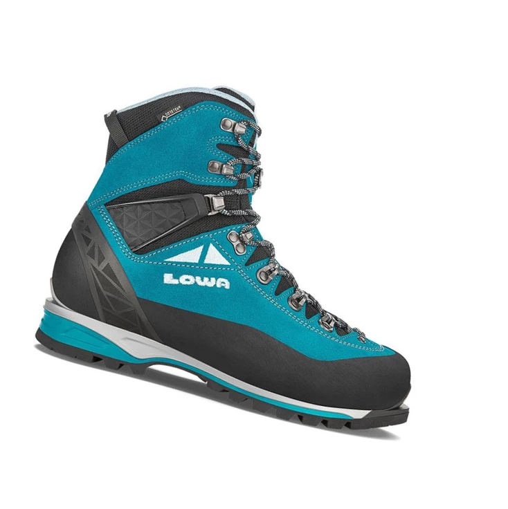 LOWA Alpine Expert GTX WS Wanderstiefel Damen Blau | LTEU01439