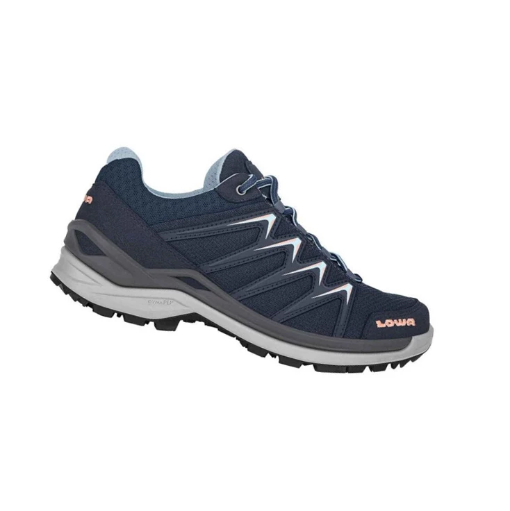 LOWA Innox Pro GTX LO WS Wanderschuhe Damen Navy/Salmon | HQDF26784