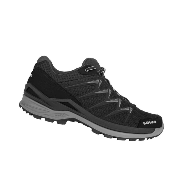 LOWA Innox Pro GTX LO Wanderschuhe Herren Black/Grey | BZXA20864