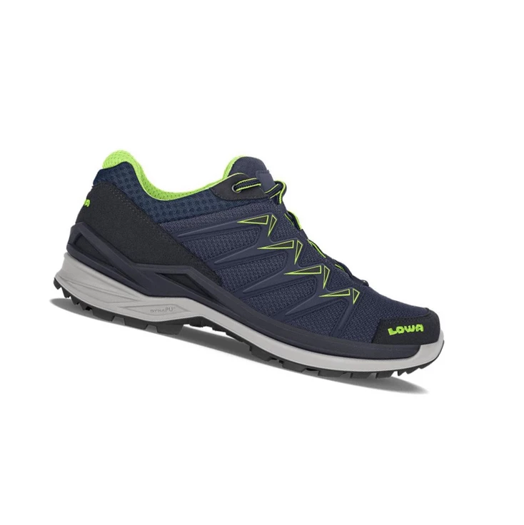 LOWA Innox Pro GTX LO Wanderschuhe Herren Navy/Lime | PAOY27518