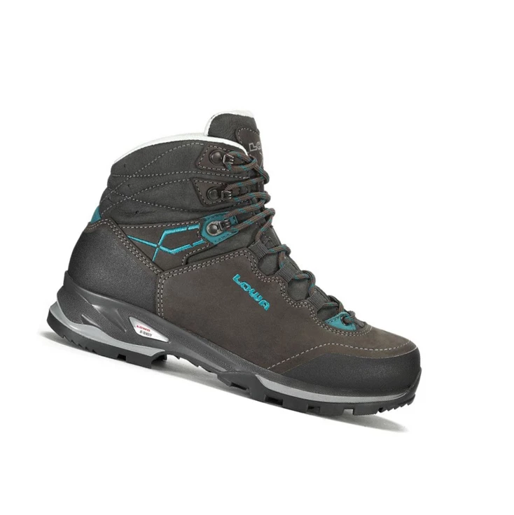 LOWA Lady Light LL Trekking Boots Damen Slate/Turquoise | IGWX70258