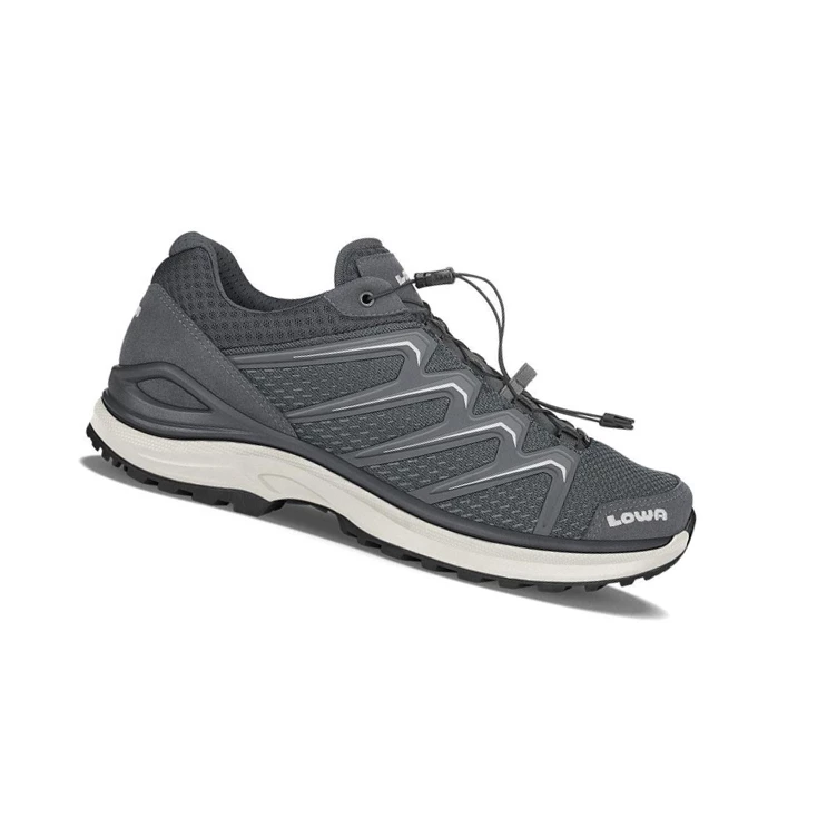 LOWA Maddox GTX LO Wanderschuhe Herren Weiß | YGSF37625