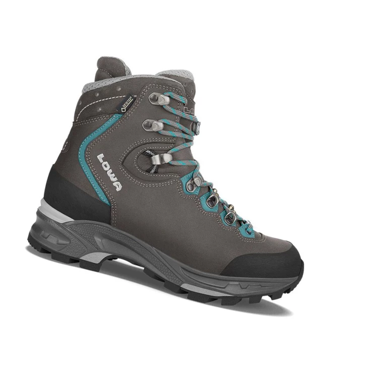 LOWA Mauria GTX WS Trekking Boots Damen Anthracite/Petrol | VOQW61534