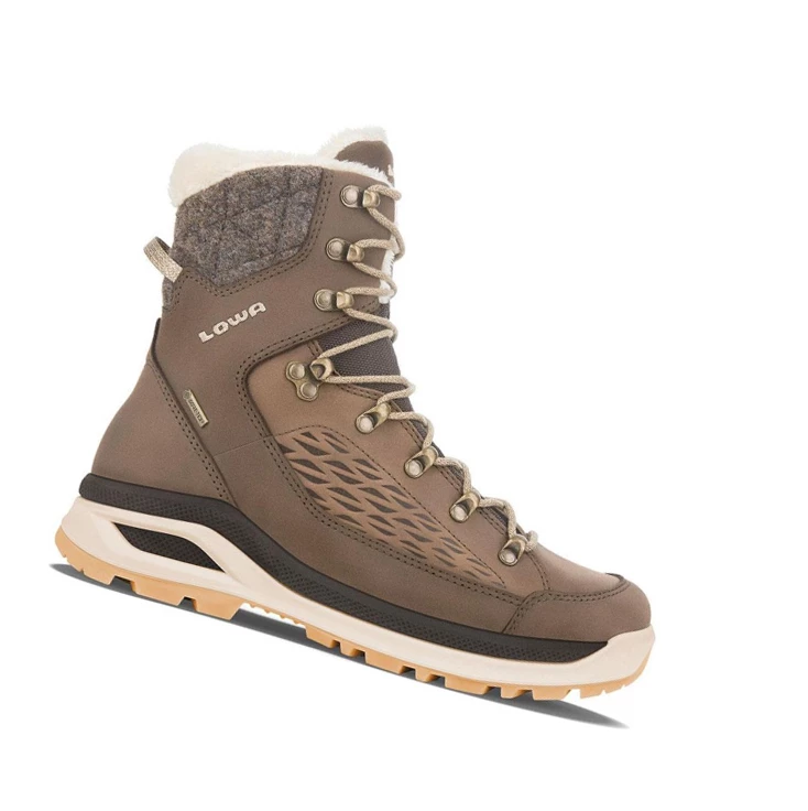 LOWA Renegade Evo Ice GTX WS Winterstiefel Damen Braun | IDEJ16547