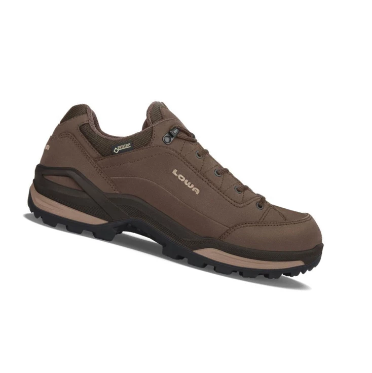 LOWA Renegade GTX LO S Wanderschuhe Herren Espresso/Beige | PBQG91065