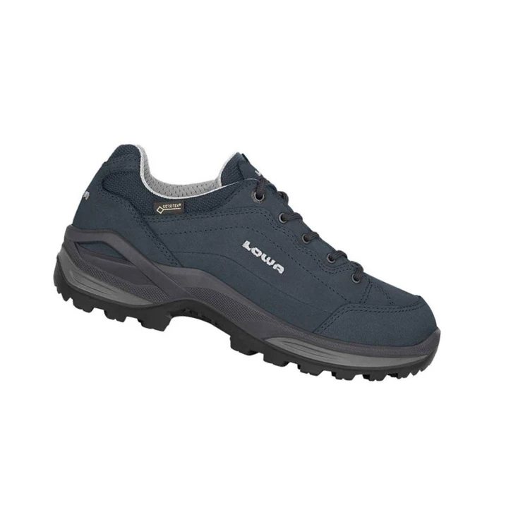 LOWA Renegade GTX LO WS Wanderschuhe Damen Marine | PXLC69081