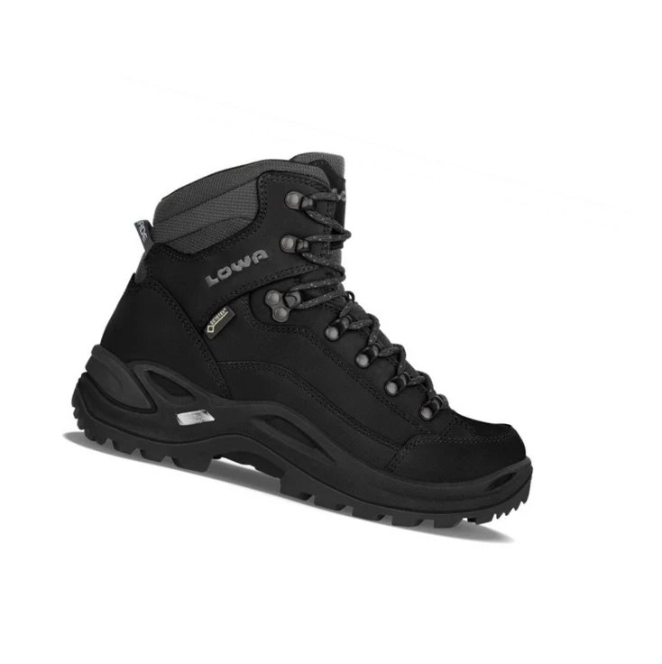 LOWA Renegade GTX Mid WS Wanderstiefel Damen Tiefesschwarz | FBQT86475