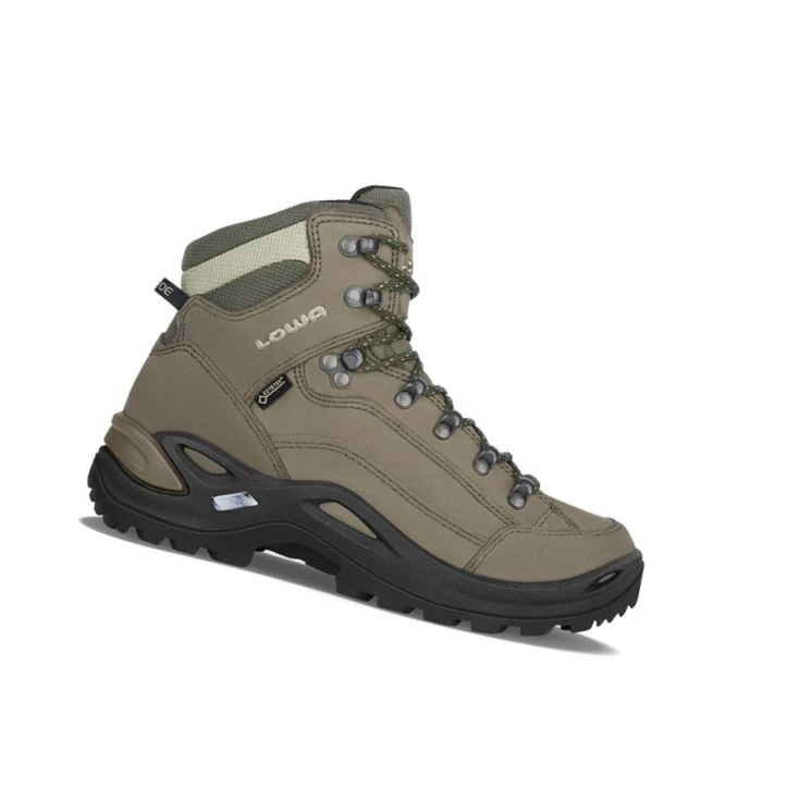 LOWA Renegade GTX Mid WS Wanderstiefel Damen Pebble | UZKH96182