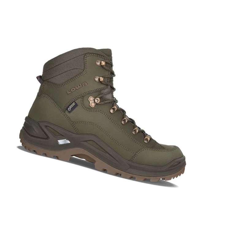 LOWA Renegade GTX Mid Wanderstiefel Herren Basil | QGXW58602