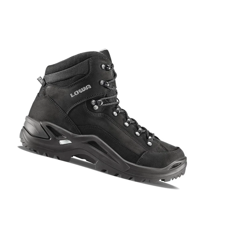 LOWA Renegade LL Mid Wanderstiefel Herren Schwarz | MWPD62159