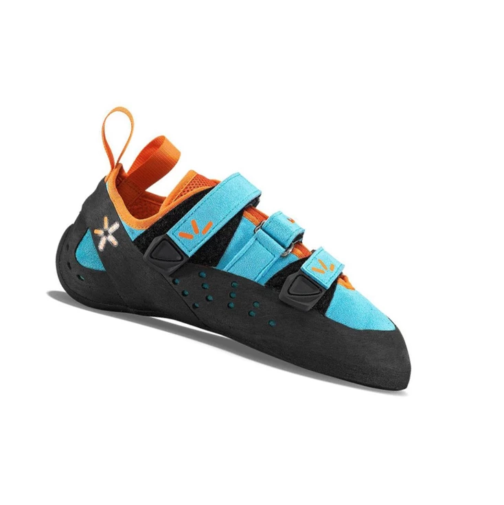 LOWA Sparrow WS Kletterschuhe Damen Turquoise/Orange | PMCG32679