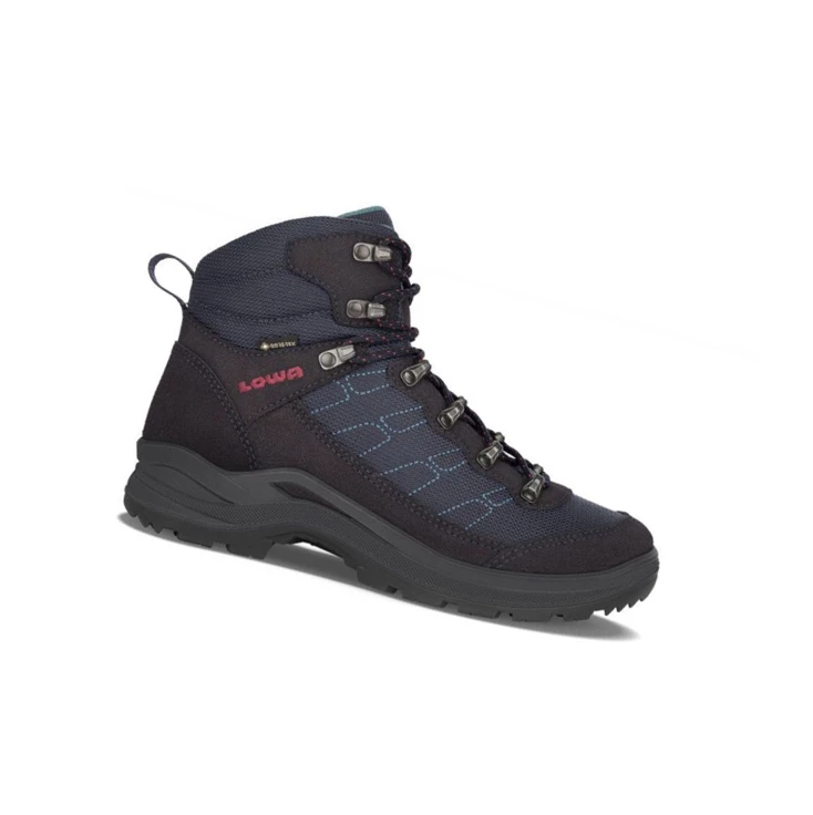 LOWA Taurus Pro GTX Mid WS Wanderstiefel Damen Navy | GXPH92430