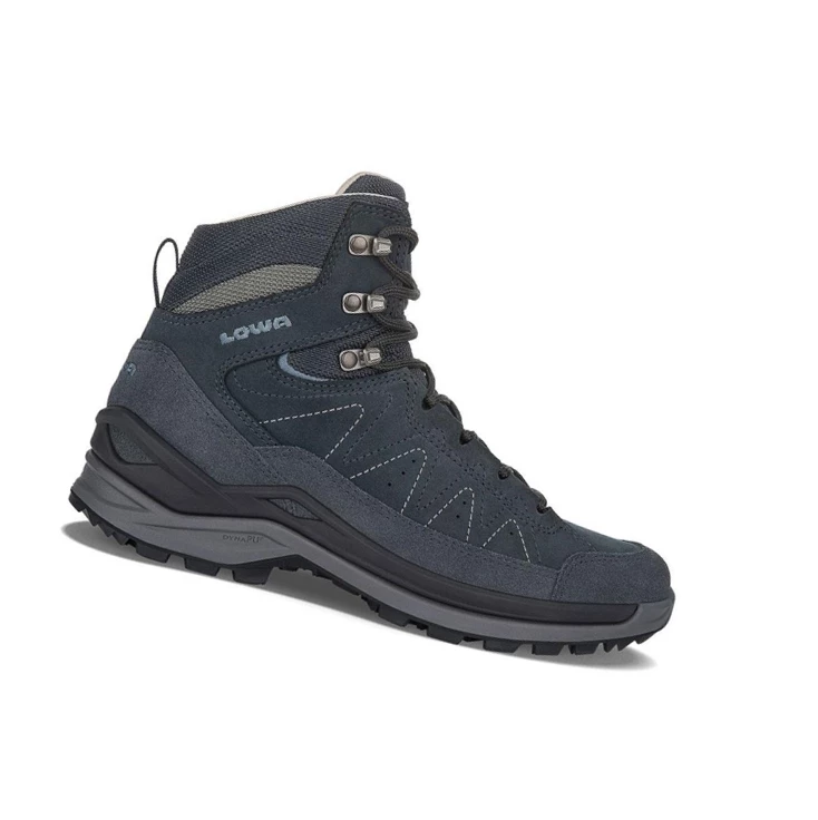 LOWA Toro Evo LL Mid WS Wanderstiefel Damen Navy/Blue | LREY31098