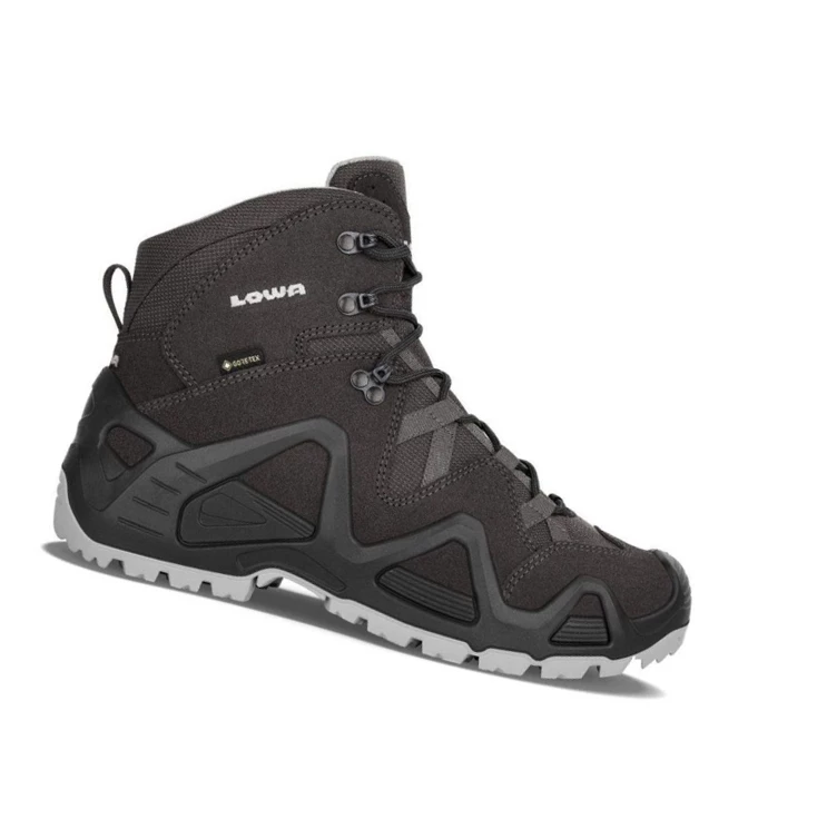 LOWA Zephyr Earth GTX Mid Wanderstiefel Herren Graphite | JMCW01467