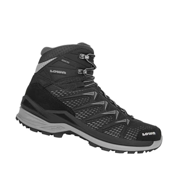 LOWA Innox Pro GTX Mid Wanderstiefel Herren Black/Grey | ZGKL27841