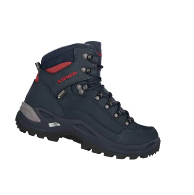 LOWA Renegade GTX Mid WS Wanderstiefel Damen Navy/Terra | TPND36074