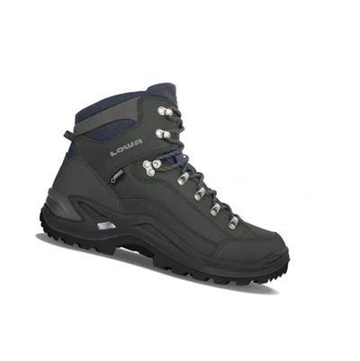 LOWA Renegade GTX Mid W Wanderstiefel Herren Dunkelgrau | YQNJ48957