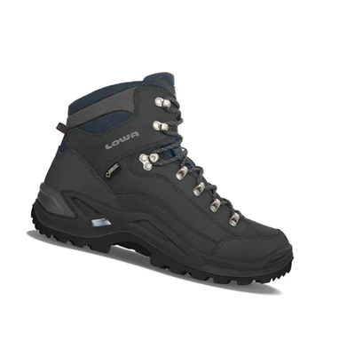 LOWA Renegade GTX Mid Wanderstiefel Herren Dunkel | HUWZ51320