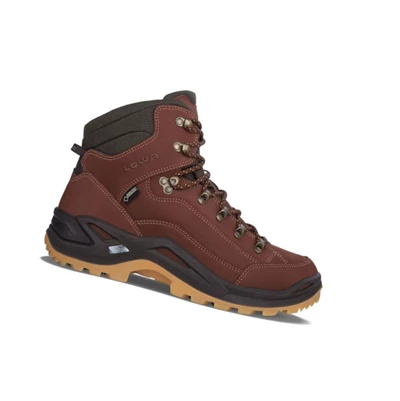 LOWA Renegade GTX Mid Wanderstiefel Herren Braun | IXKH01543