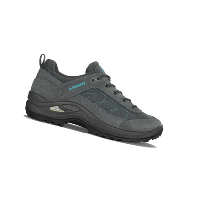 LOWA Taurus II GTX LO WS Wanderschuhe Damen Anthracite | UDHW15483