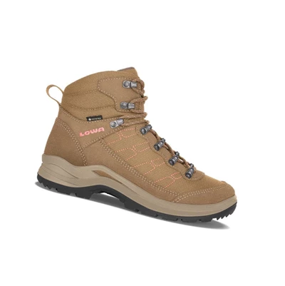 LOWA Taurus Pro GTX Mid WS Wanderstiefel Damen Taupe | JKNY08971