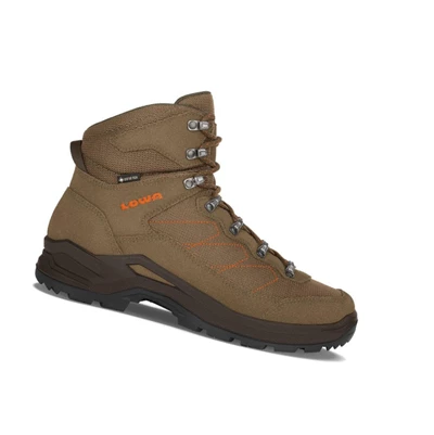 LOWA Taurus Pro GTX Mid Wanderstiefel Herren Braun | ISMH70285