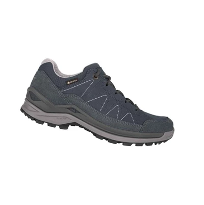 LOWA Toro Evo GTX LO WS Wanderschuhe Damen Navy/Grey | BQFX60378