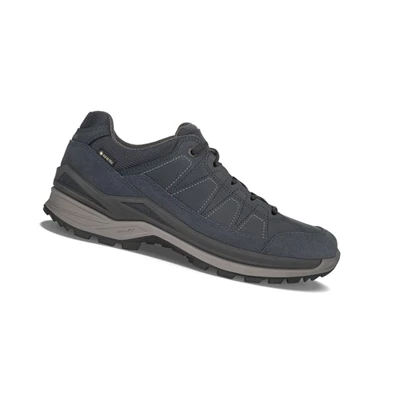 LOWA Toro Evo GTX LO Wanderschuhe Herren Navy/Grey | IHCW50874