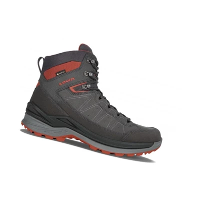 LOWA Toro Evo GTX Mid Wanderstiefel Herren Graphite/Rust | TFCS76405