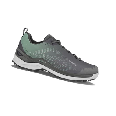 LOWA Zirrox GTX LO WS Wanderschuhe Damen Grey/Jade | WKUR72640